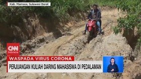 VIDEO: Perjuangan Kuliah Daring Mahasiswa di Pedalaman