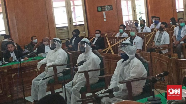 Sidang pembunuhan hakim di medan