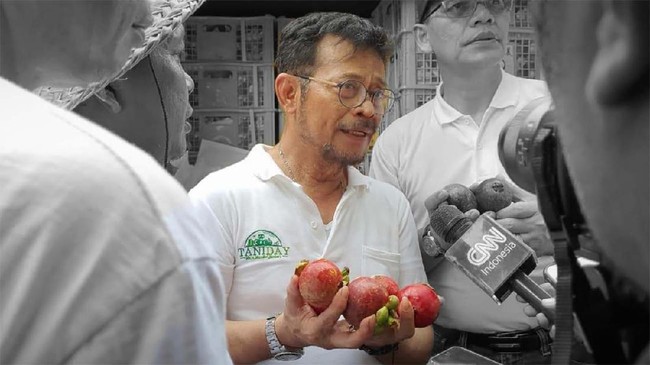 Kementerian Pertanian melalui Badan Karantina Pertanian (Barantan) mencatat adanya peningkatan permohonan fasilitasi ekspor  buah manggis ke Cina sebanyak 111% pada periode kuartal pertama tahun 2020 dibanding periode yang sama di tahun sebelumnya.
