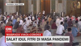 VIDEO: MUI Jatim Bolehkan Salat Idul Fitri Berjemaah