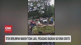 VIDEO: Viral Video Pedagang Bagikan Sayuran Gratis