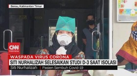 VIDEO: Siti Nurhalizah Selesaikan Studi D-3 Saat Isolasi