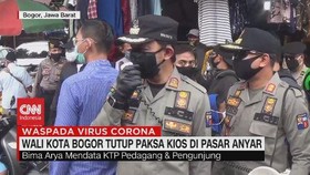 VIDEO: Wali Kota Bogor Tutup Paksa Kios di Pasar Anyar