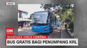 VIDEO: Bus Gratis Bagi Penumpang KRL