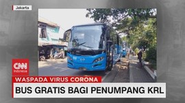 VIDEO: Bus Gratis Bagi Penumpang KRL