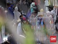 Pasien Positif Corona Berkeliaran di Pasar Kaget Bandung
