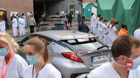 VIDEO: Paramedis Belgia Protes Cara Pemerintah Hadapi Corona