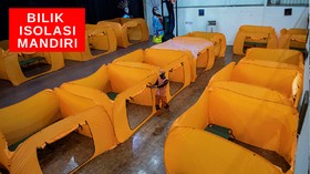 VIDEO: 20 Bilik Isolasi Mandiri Disiapkan Di Tanah Abang