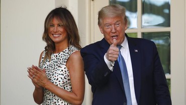 Donald Trump Positif Corona, Ramalan Kartun Simpsons Trending di Twitter