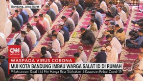 VIDEO: MUI Bandung Imbau Warga Salat Idul Fitri di Rumah