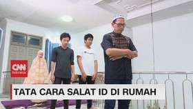 VIDEO: Tata Cara Salat Idul Fitri di Rumah