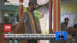 VIDEO: Dihapus dari Calon Penerima Bantuan, Warga Mengamuk