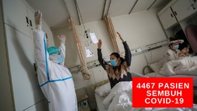 4.467 Pasien Covid-19 di Indonesia Sembuh