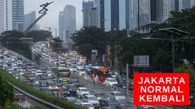 VIDEO: Jelang PSBB Usai, Jakarta Kembali Macet