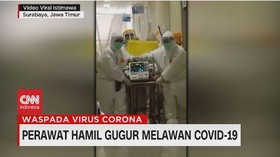 VIDEO: Perawat Hamil Gugur Melawan Covid-19