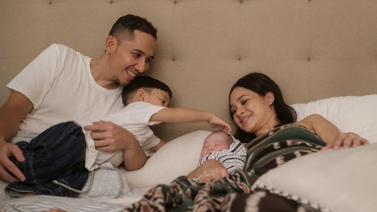 Andien Aisyah melahirkan anak kedua