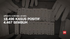 VIDEO: 19 Mei, Kasus Positif Covid-19 Jadi 18.496