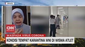 VIDEO: Kondisi Tempat Karantina WNI di Wisma Atlet