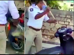 Langgar Lockdown di India: Orang Dipukuli, Motor yang Dipakai Juga Jadi Sasaran