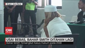 VIDEO: Usai Bebas, Bahar Smith Ditahan Lagi