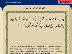 Surat Al Qashash ayat 73: Keutamaan Allah SWT Menjadikan Siang dan Malam