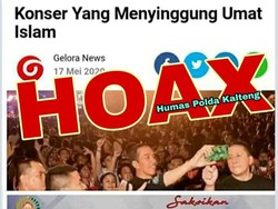 Sebar Hoax Konser Virtual Corona, 2 Emak-emak di Kalteng Dibina Polisi