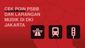 Cek Poin PSBB dan Larangan Mudik di DKI Jakarta