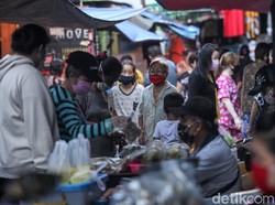 328 Pedagang Pasar Positif Corona, Terbanyak di Padang