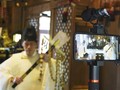 FOTO: 'Suci' Ritual Daring Kuil Shinto di Jepang saat Pandemi