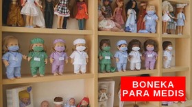 VIDEO: Boneka Pahlawan Covid-19