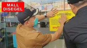 VIDEO: Mal CBD Ciledug Disegel Pemkot Tangerang