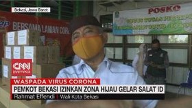 VIDEO: Pemkot Bekasi Izinkan Zona Hijau Salat Id