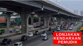 VIDEO: Kendaraan Pemudik Melonjak 100 Persen