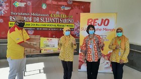 1 Juta Sujamer Dibagikan untuk Pahlawan Kesehatan