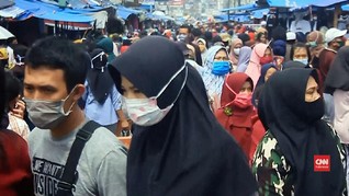 VIDEO: Warga Sukabumi Padati Pasar Jelang Idulfitri