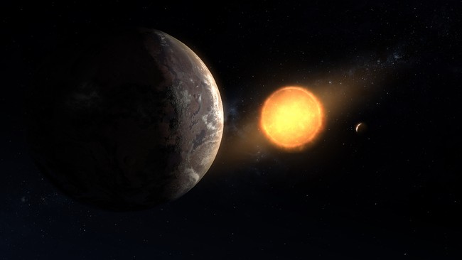 Lembaga Antariksa Amerika Serikat (NASA) telah menemukan exoplanet yang mengorbit di satu bintang tunggal seperti di tata surya tempat manusia hidup. Planet berbatu tersebut dapat mendukung keberadaan air cair dan NASA mengatakan planet ini sangat mirip dengan Bumi.