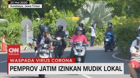 VIDEO: Pemprov Jatim Izinkan Mudik Lokal