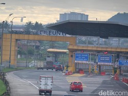 H-3 Lebaran, Jumlah Kendaraan yang Keluar di GT CIleunyi Turun 54 Persen
