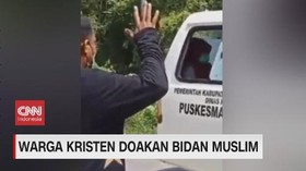 VIDEO: Warga Kristen Doakan Bidan Muslim