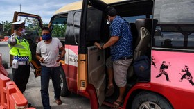 95 Travel Gelap Pembawa 719 Pemudik Terjaring Razia