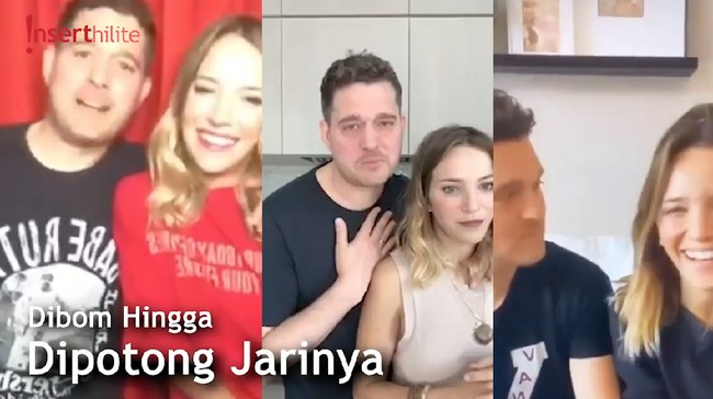 Live Instagram Bersama Istri, Michael Buble Diancam Dibunuh?