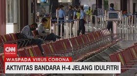 VIDEO: Aktivitas Bandara H-4 Jelang Idul Fitri