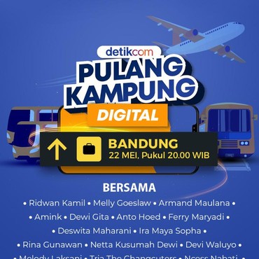 Pulang Kampung Digital ke Bandung sama detikcom, Hayuk Gabung Atuh!