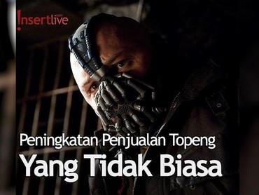 Topeng Bane si Musuh Batman Mendadak Laku Keras