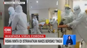 VIDEO: Risma Minta IDI Istirahatkan Nakes Beresiko Tinggi