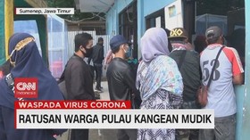 VIDEO: Ratusan Warga Pulau Kangean Mudik