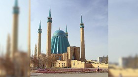 Berimajinasi Lewat Masjid Mashkhur Jusup di Kazakhstan