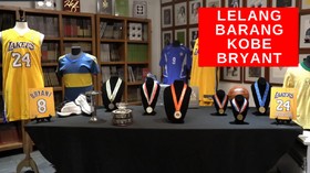 VIDEO: Lelang Amal Barang Milik Kobe Bryant