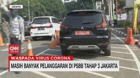 VIDEO: PSBB Tahap 3 Jakarta, Masih Banyak Pelanggaran
