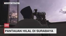 VIDEO: Pantauan Hilal di Surabaya